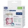 ARTSANA Chicco Gommotto Dual Soft Ciuccio in Silicone 6-16 Mesi 2 Pezzi