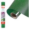 Siser® Glitter Grass, 30cm x 0,5mt, Vinile Termotrasferibile Termoadesivo Glitterato per la Personalizzazione dei Tessuti, Abbigliamento e Accessori, Hobby Creativi, Facile da Tagliare