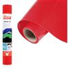 Siser® Stripflock PRO Bright Red, 30cm x 0,5mt, Vinile Termotrasferibile Termoadesivo Floccato per la Personalizzazione dei Tessuti, Abbigliamento e Accessori, Hobby Creativi, Facile da Tagliare