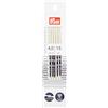 Prym - Ferri da maglia a doppia punta, ergonomici, 15 cm, 4,00 mm, colore: bianco, taglia unica
