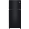 LG GTB744BMBED Frigorifero doppia porta, Classe E, 506L, Porte in vetro, Door Cooling,Nero