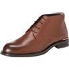Tommy Hilfiger Uomo Stivali Bassi in Pelle, Marrone (Winter Cognac), 44