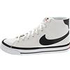 Nike Court Legacy Mid Canvas, Scarpe da Tennis Uomo, Rosso Bianco, 44.5 EU