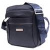 COVERI COLLECTION Coveri Borsa Borsello Tessuto Impermeabile Tracolla Uomo Lavoro Ufficio Tempo Libero Portacellulare Tasche Zip ART.2130 Dimensioni 24 X 19 X 6 Colore Blu