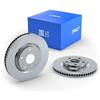 SKF 2x SKF Disco freno Anteriore Ø296mm Altezza: 44mm Spessore: 26mm Cerchio foro-Ø: 114,3mm ventilazione interna VKBD 80047 V2