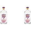 Nonino Distillerie Nonino, ÙE acquavite d'uva Monovitigno Nonino Il Fragolino 38 gradi - 500 ml (Confezione da 2)