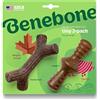 Benebone Conf. da 2 Maplestick/Zaggler Giochi Resistenti, Ossa, Tiny | Durevole, Made in USA, Veri gusti Bacon e Acero, Di lunga durata, Li tiene occupati