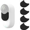 Hesupy 4 pz Microfono Manicotto Vento per Insta360 GO 3S/GO 3, Copertura in Cotone Antivento Kit Audio Riduttore di Rumore Spugna per Insta 360 GO 3 & GO3S Accessori per Fotocamere Sportive
