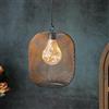TRIROCKS Lanterna a Batteria da Appendere con Timer 6 Ore, Lampada a Pendolo in Rete con Luci LED Calde per Soggiorno, Giardino, Esterni (Nera)