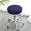 Lkw Ogechi 2 Pezzi Coprisedie Sgabello Rotondo, Facile da Pulire Morbido e Resistente per Sgabello da Bar Sedia da 35-42CM di Diametro, Copri Sgabello Elastico Antirughe in Pile Polare Elasticizzato