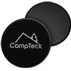 CampTeck U6575 Gliding Discs Doppia Faccia Dischi Fitness Core Sliders Casa per Allenamento Addominali - per moquette e Tutti Pavimenti Duri - 2pz - Rosa