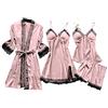 TYUIOP Baby Doll Intimo Donna Hot Completo Intimo Donna Crop Top Slip Donna Sexy Aperti Twin Set Donna dimagrire Gambe e Cosce Lingerie in Pizzo Completo Sposa Kimono