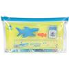 Depesche 7838 - Set di 6 Penne Dino World-Underwater in Tasca, 22,9 x 12,8 x 2,6 cm, con Matita, Gomma, Righello e temperamatite, Multicolore