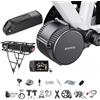 Bafang 36V 250W 350W 500W Mid Motor Kits - BBS01B BBS02B Tipo di Velocità Motore Centrale per Movimento Centrale 68-73MM, Kit di Conversione Ebike con Batteria Opzionale e Display LCD