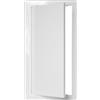Vent Systems Pannello di Accesso in ABS Bianco, 200 x 400 mm (Dimensioni interne), per Cartongesso, Pareti e Soffitti. Copertura per Fori Elettrici e Idraulici