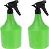 Relaxdays Set da 2 Spruzzini Nebulizzatori,1 L, Bottiglietta Spray Ricaricabile, Piante e Fiori, Plastica, Verde Nero