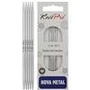 KnitPro Aghi Nova a doppia punta - Ferri da maglia a doppia estremità 12,5 cm x 2,5 mm, confezione da 5