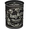 Nostalgic-Art Salvadanai retrò, 600 ml, Ford - Vintage Logo - Idee regalo per amanti degli accessori Ford, salvadanaio in metallo, design vintage