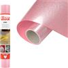 Siser® Sparkle Pink Lemonade, 30cm x 0,5mt, Vinile Termotrasferibile Termoadesivo Effetto Glitter Glossy per Personalizzazione Tessuti, Abbigliamento e Accessori, Hobby Creativi, Facile da Tagliare