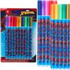 Disney Spiderman Penne Metallizzate per Bambini, 10 Penne Gel Colorate - Set Scuola Cancelleria (Multiplo Spiderman)
