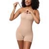 SHEKINI Shapewear Bodysuit Donna Senza Spalline Elegant Body Contenitivo Modellante Body Shaper a Fascia con Tracolla Staccabile Schiena Scoperta Shaping Body Dimagrante Pancia Piatta Pantaloncini