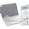 Digi-Tatoo Protezione tastiera ultrasottile compatibile con Magic Keyboard per iPad Air 11 (M3)/Magic keyboard per iPad Pro 11(M4)/Magic Keyboard Folio per iPad (A16)/IPAD 10, Italiano/Europeo