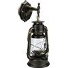 buhb Lampada a Sospensione a Lanterna Rustica, luci a Sospensione Lanterna a uragano a LED Vintage per corridoi Salotti per Magazzini Cucine(Bronzo)