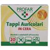 FEDERFARMA.CO SPA TAPPI AURICOLARI IN CERA 20 PEZZI PROFAR