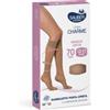 DESA PHARMA SRL Sauber Gambaletto Open Toe 70 Denari Maglia Liscia Neutro Beige Taglia 4