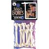 Rubie's Bag - O - Bones RUB923ACC - Confezione di 10 Ossa in plastica, 14 anni+, Colore Bianco