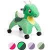 Radio Flyer Jade the Magical Touch Dragon Ride On, Colore Green, Medium, 689AZ