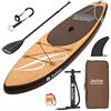 jolldo Jolldo SUP Stand Up Paddle Gonfiabile 320 cm Tavola da paddle ultraleggera con pagaia, pompa, zaino, guinzaglio, custodia impermeabile, kit di riparazione