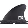 Eisbach Riders Sustainable Future Rapid River Surfing Finne (nero, medio - 2,6) - Made in Germany in plastica riciclata