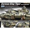 Academy German King Tiger "Last Production" kit modellino in plastica scala 1...