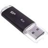 Silicon power Pen Drive 4GB silicon Power U02 Usb2.0 plastic nero [SP004GBUF2U02V1K]