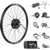 Bafang Ruota Posteriore 500W 48V Kit Motore Bici Elettrica con Ruota da 28 Pollic 700C, Brushless Geared G020 Motore per Mozzo Posteriore, Kit Mozzo Ruota Posteriore con LCD Display EKD01