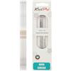 KnitPro Nova Cubics Ferri a Doppia Punta - Ferri da Maglia a Doppia Punta 12,5 cm x 3,25 mm, Confezione da 5
