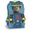 Franco Cosimo Panini WWF Zaino Estensibile Leopardo Boy Blu