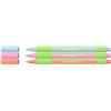 Schneider Line-Up Pastell - Pennarelli a punta fine, tratto da 0,4 mm, corpo in plastica biologica, 3 pezzi, colori assortiti