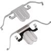AERZETIX - C73333 - Kit di accessori, pastiglie freno a disco - compatibile con numeri OE 34 11 6 776 526