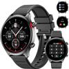 RIVERSONG Smartwatch Uomo Donna con Effettua/Risposta Chiamate Compatibile, 1.52 Orologio Sportivo con Frequenza Cardiaca, Sonno e Ossigeno nel Sangue Monitor, 100+ Modalità Sport, Contapassi, Nero