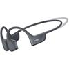 SHOKZ Cuffie Sportive OpenRun Pro 2 Mini a Conduzione Ossea, Wireless Bluetooth 5.3, Microfoni con Cancellazione Rumore, Impermeabili IP55, 12 Ore Riproduzione, Ricarica Rapida USB-C, Nero