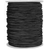 QILUCKY Filo elastico per gioielli fai da te (nero)