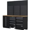 SOGI Arredamento modulare per officina e garage SOGI ARR-OFF-2040-A-L - piano in legno - 2040x465x2000 mm