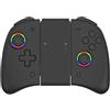 Tigerlily Enterprises Ltd Tigerlily Enterprises Wireless Joy-Con Pro Controller Joypad Compatible With Nintendo Switch. 8 Colours Adjustable LED Joypad Controller with Back Map Button/Turbo/Dual Shock/Motion Control.