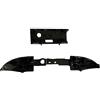 Generic Controllore RB LB Paraurti Mod per XBox Serie X Serie S,Sostituzione del paraurti Parti di riparazione del supporto della barra centrale (Set nero)