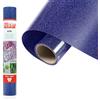 Siser® Glitter Royal Blue, 30cm x 0,5mt, Vinile Termotrasferibile Termoadesivo Glitterato per la Personalizzazione dei Tessuti, Abbigliamento e Accessori, Hobby Creativi, Facile da Tagliare