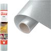 Siser® Sparkle Silver Sword, 30cm x 0,5mt, Vinile Termotrasferibile Termoadesivo Effetto Glitter Glossy per Personalizzazione Tessuti, Abbigliamento e Accessori, Hobby Creativi, Facile da Tagliare