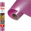 Siser® Sparkle Perfect Pink, 30cm x 0,5mt, Vinile Termotrasferibile Termoadesivo Effetto Glitter Glossy per Personalizzazione Tessuti, Abbigliamento e Accessori, Hobby Creativi, Facile da Tagliare