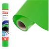 Siser® Stripflock PRO Fluo Green, 30cm x 0,5mt, Vinile Termotrasferibile Termoadesivo Floccato per la Personalizzazione dei Tessuti, Abbigliamento e Accessori, Hobby Creativi, Facile da Tagliare